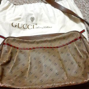 Vintage Brown gucci bag